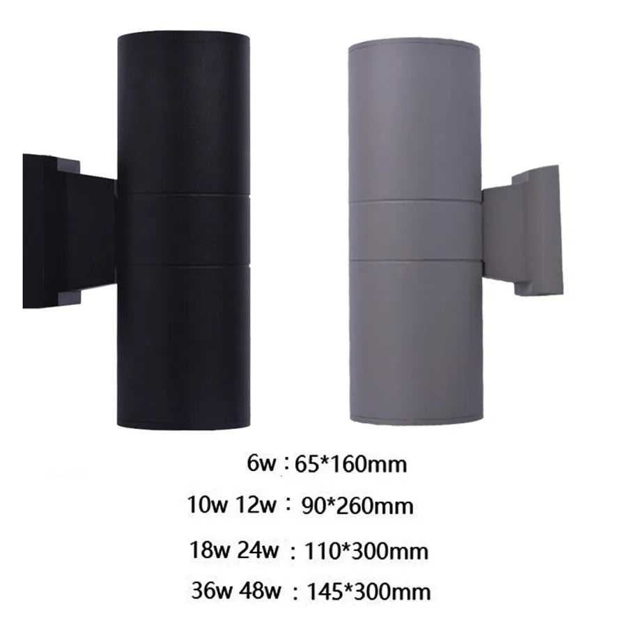 Outdoor Wall Light Contemporary LED Exterior Illumination