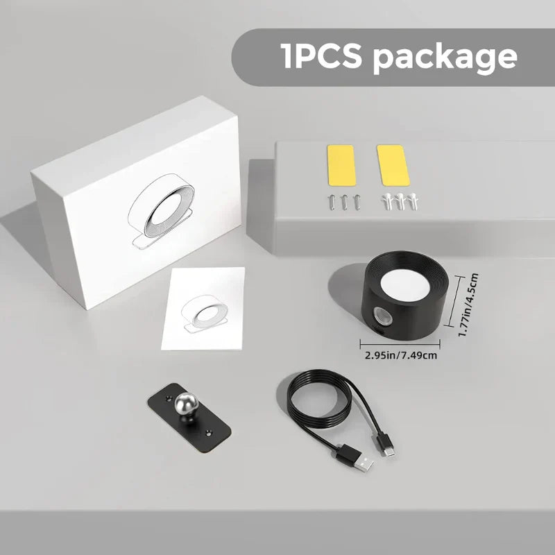 Magnetic Mount Wall Light Dimmable & Portable Illumination