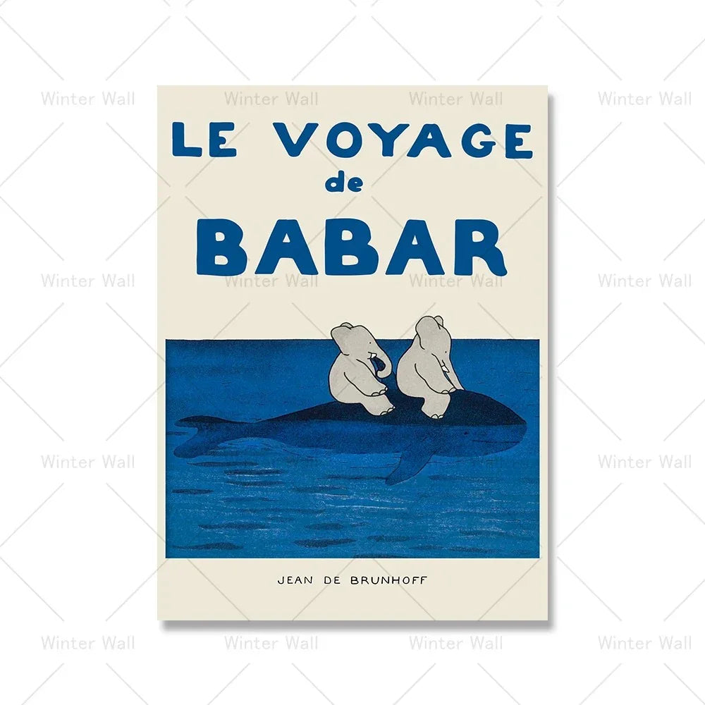 Elegant Babar Wall Art Decoration