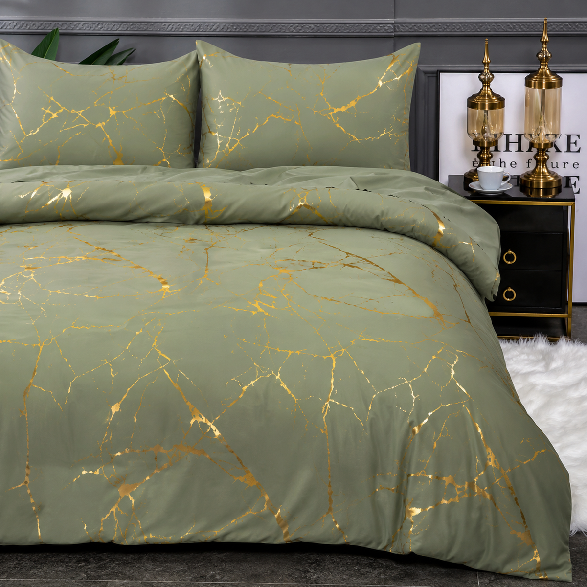 Elegant Quilts Cover Set for Bedroom Décor