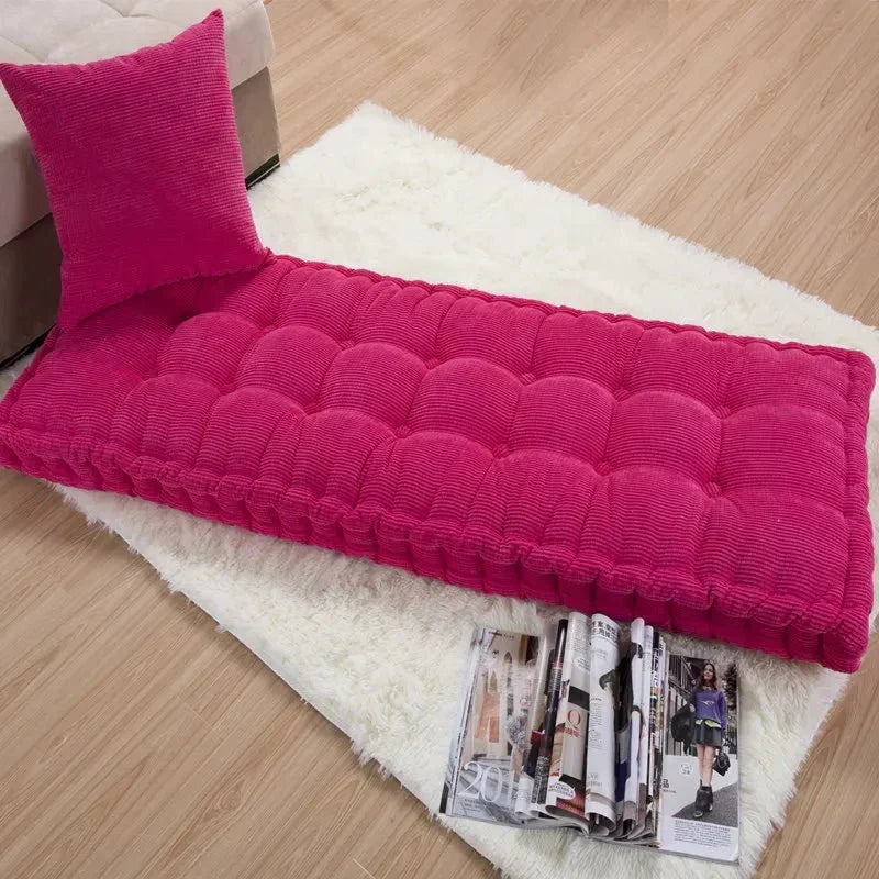 Rectangular Bench Seat Cushion Thick Padded Support