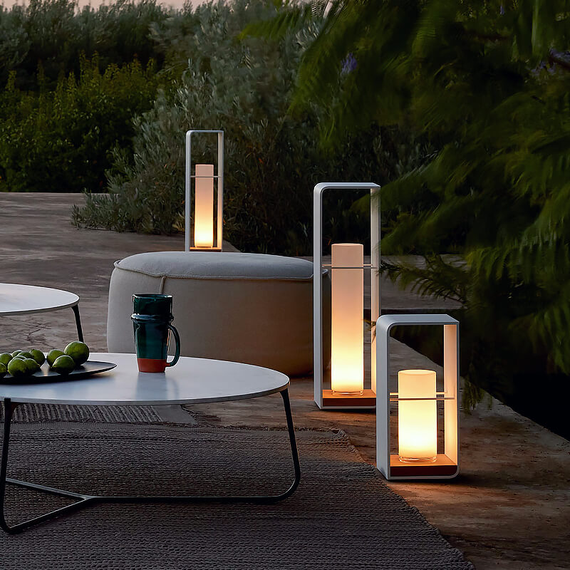 Outdoor LED Square Light Modern Garden & Patio Lighting