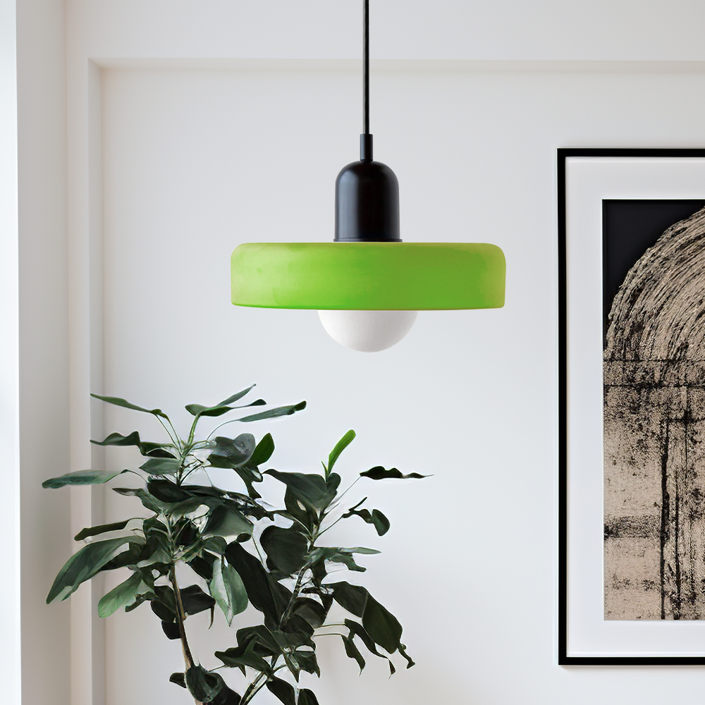 Modern Decorative Pendant Light Coloured Ceiling Hanging Lamp