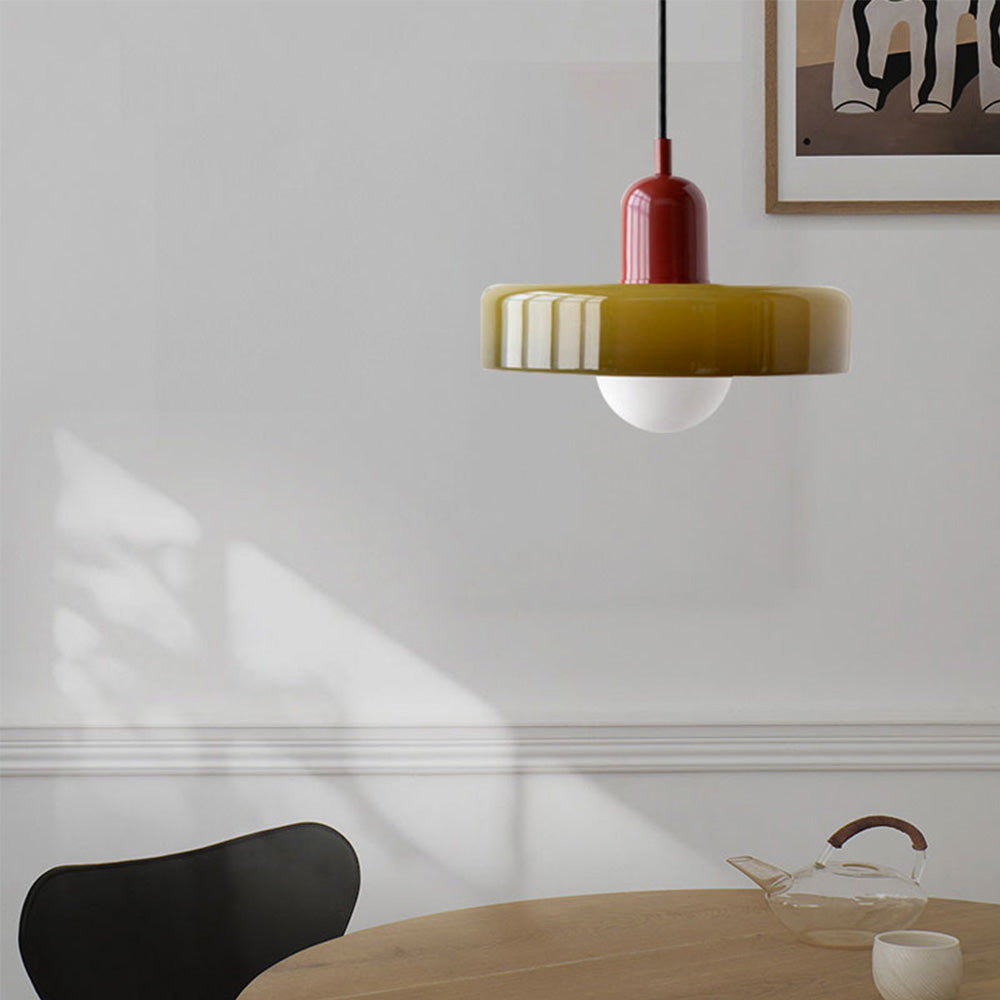 Modern Decorative Pendant Light Coloured Ceiling Hanging Lamp