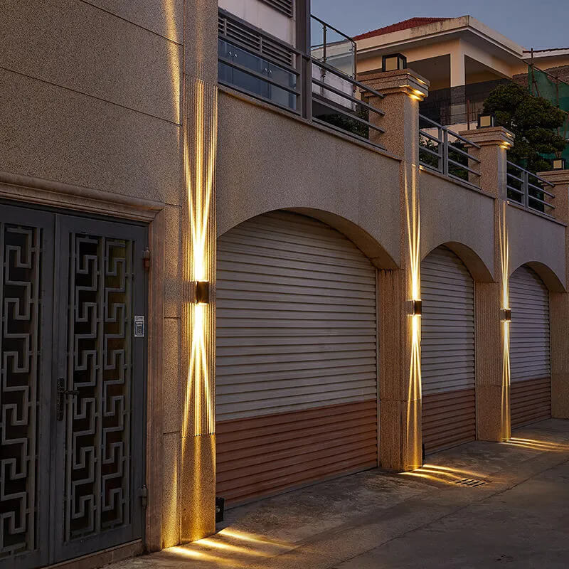 Waterproof LED Outdoor Wall Light Modern Patio and Garden Use