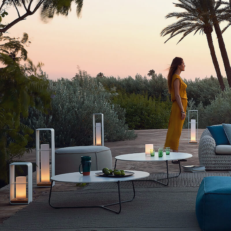 Outdoor LED Square Light Modern Garden & Patio Lighting