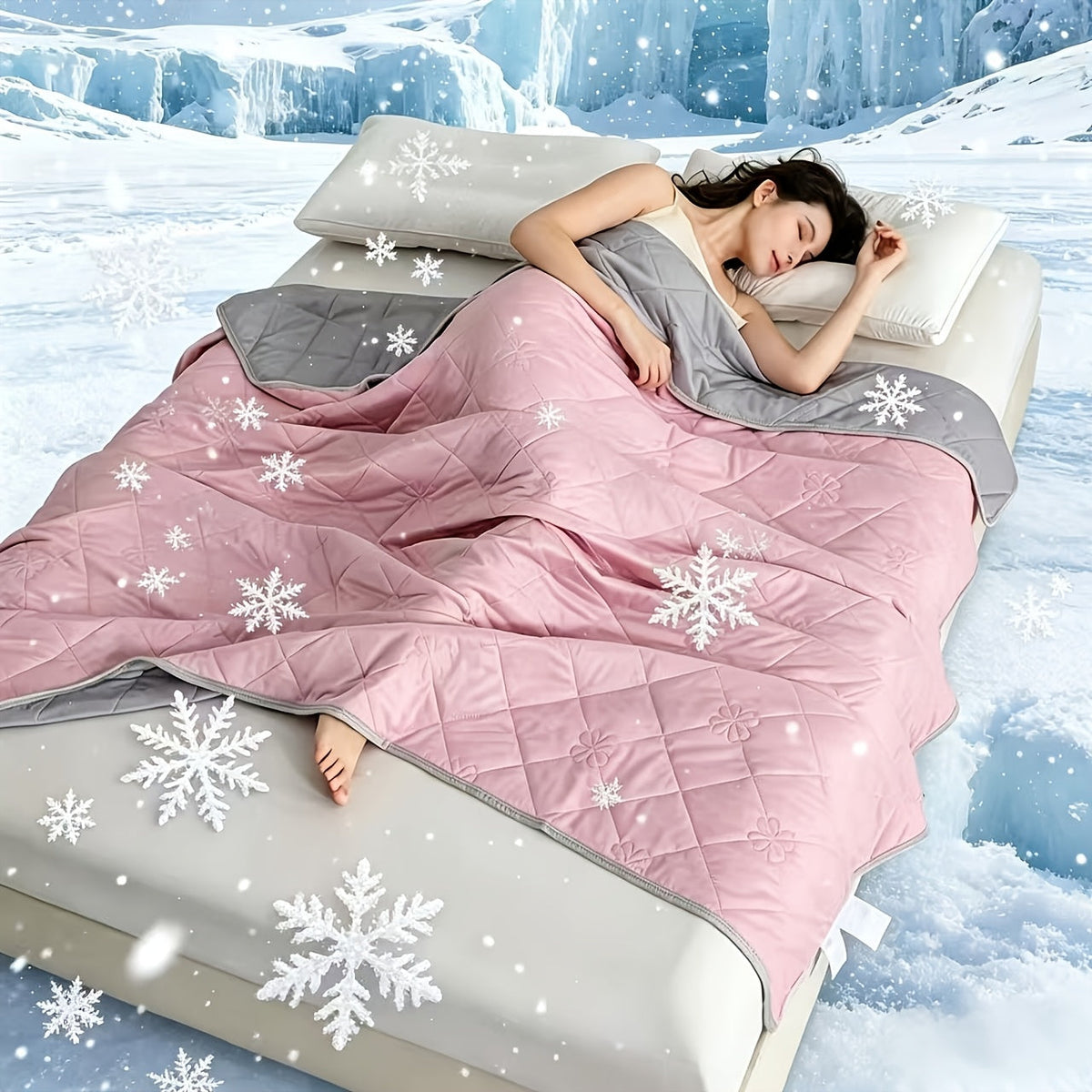 Cooling Summer Blanket for Hot Sleepers – All Season Blanket