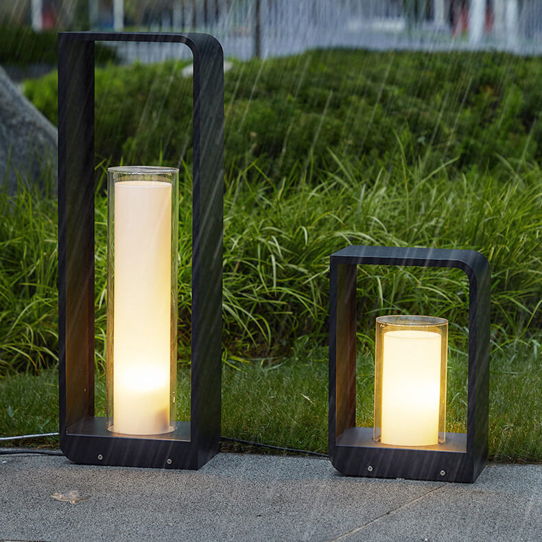 Outdoor LED Square Light Modern Garden & Patio Lighting
