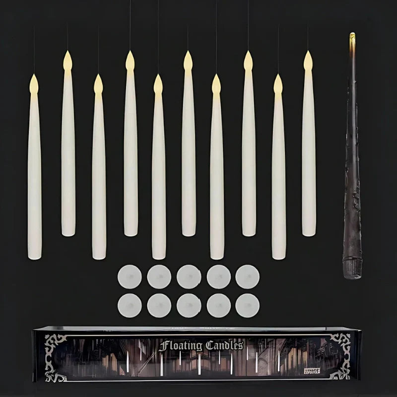 Enchanting Floating Candle Set Safe LED Ambient Lighting