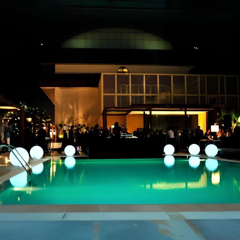 Spherical Garden Light Colour‑Changing LED