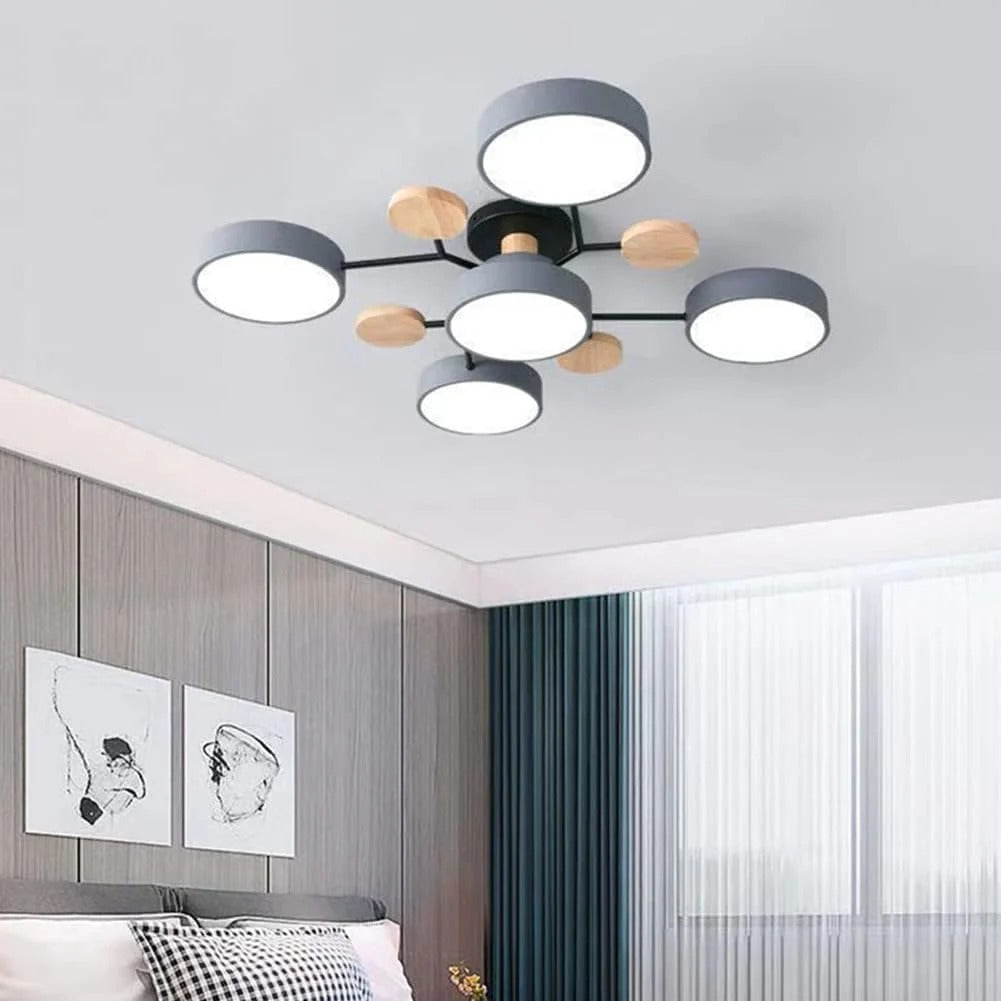 Flush Mount Ceiling Light Modern LED Room Illumination