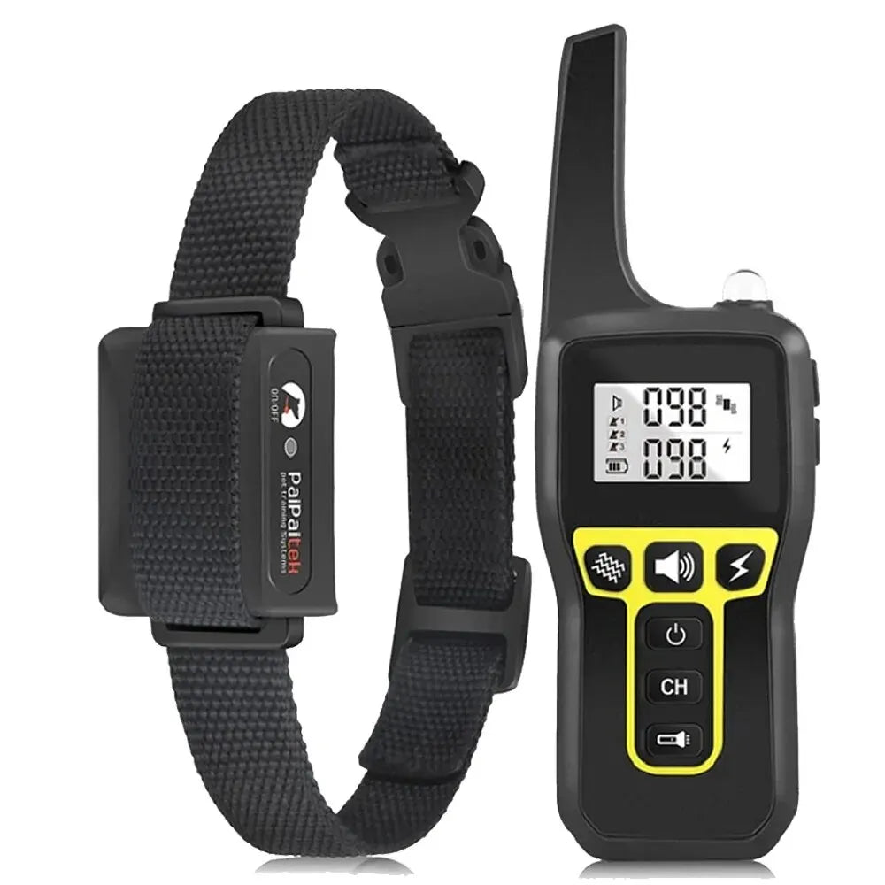 Long‑Range Waterproof Dog Training Collar with 3 Modes