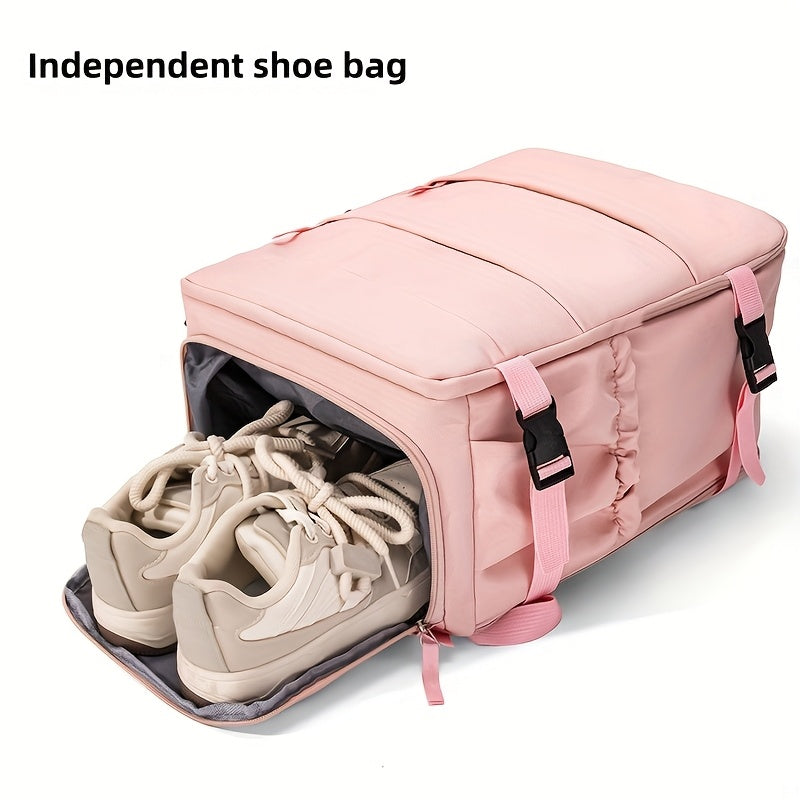 Large Capacity Cabin Backpack with Shoe Compartment