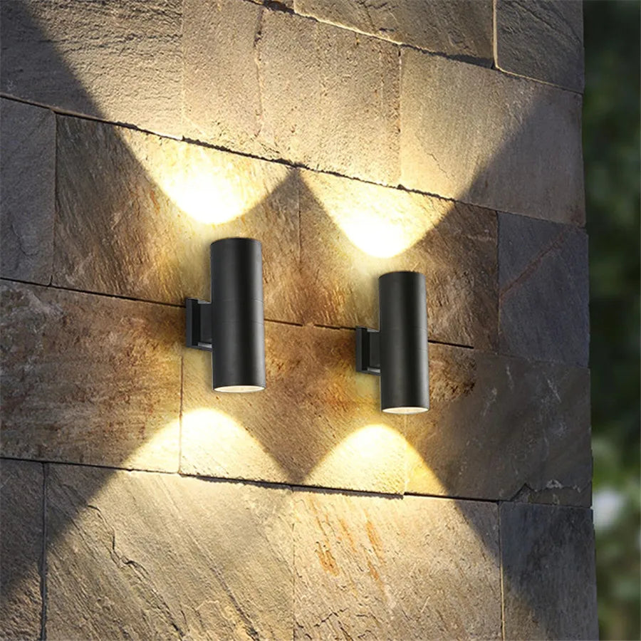 Outdoor Wall Light Contemporary LED Exterior Illumination