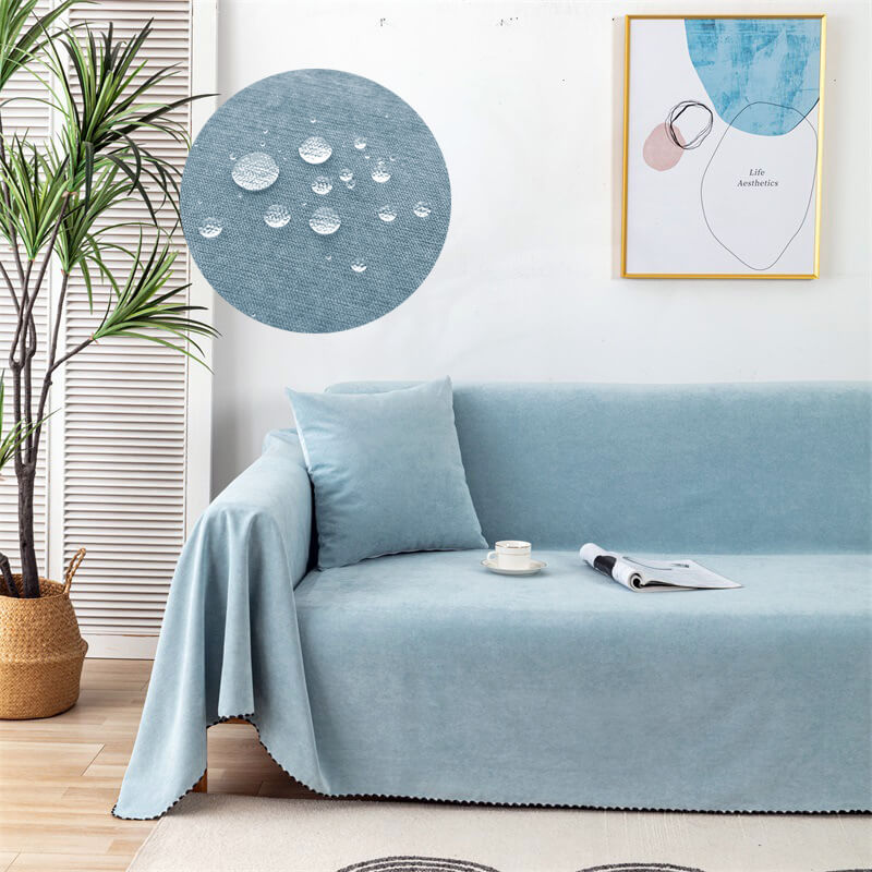 Non-Slip Sofa Cover Washable Protective Couch Throw Cover