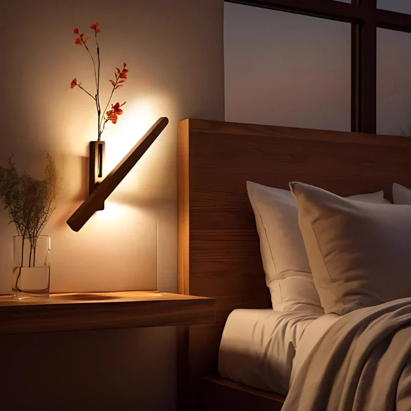 Wall Lights with Built‑In Vase & Adjustable Glow
