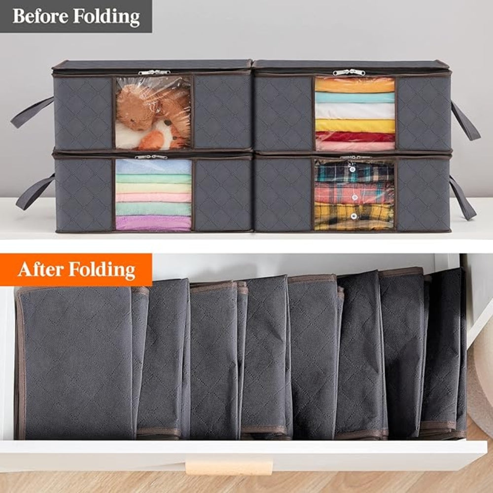 Large Wardrobe Storage Bag Dustproof Organiser for Bedding & Clothes