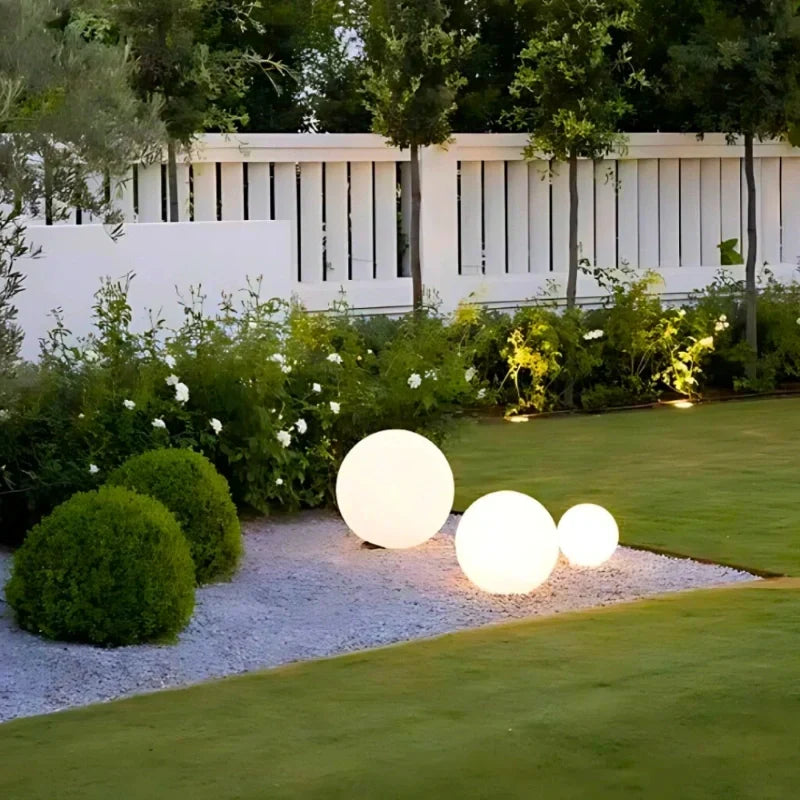 Spherical Garden Light Colour‑Changing LED