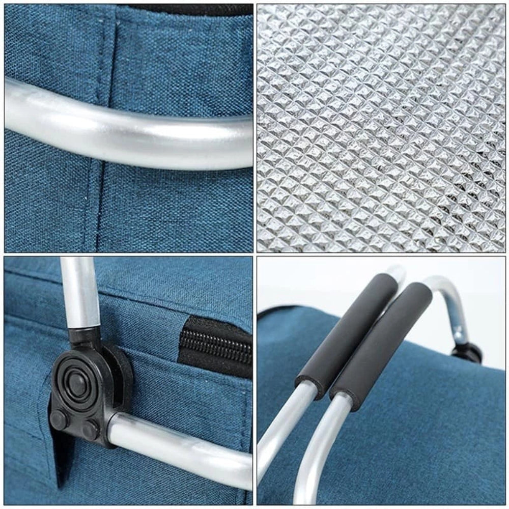 Foldable Insulated Picnic Basket 18L Portable Cooler