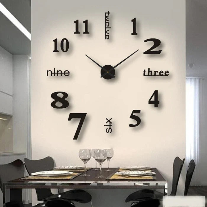 Decorative Round Wall Clock for Home Décor