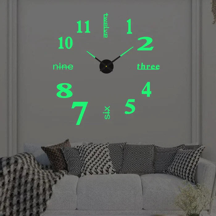 Decorative Round Wall Clock for Home Décor