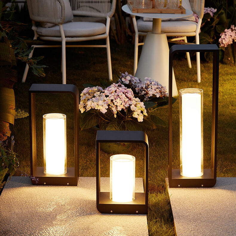 Outdoor LED Square Light Modern Garden & Patio Lighting