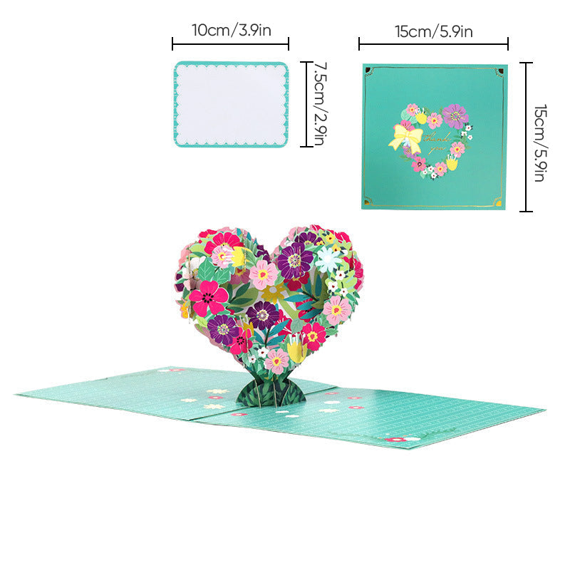 Mother’s Day 3D Flower Card Unique Keepsake for Her