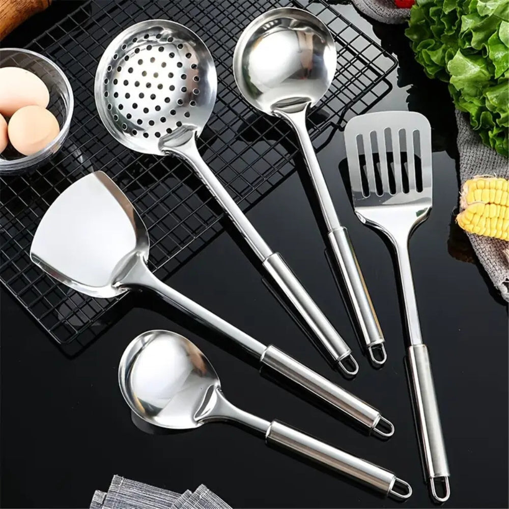 Premium Cooking Utensil Set 5‑Piece Durable Kitchen Essentials