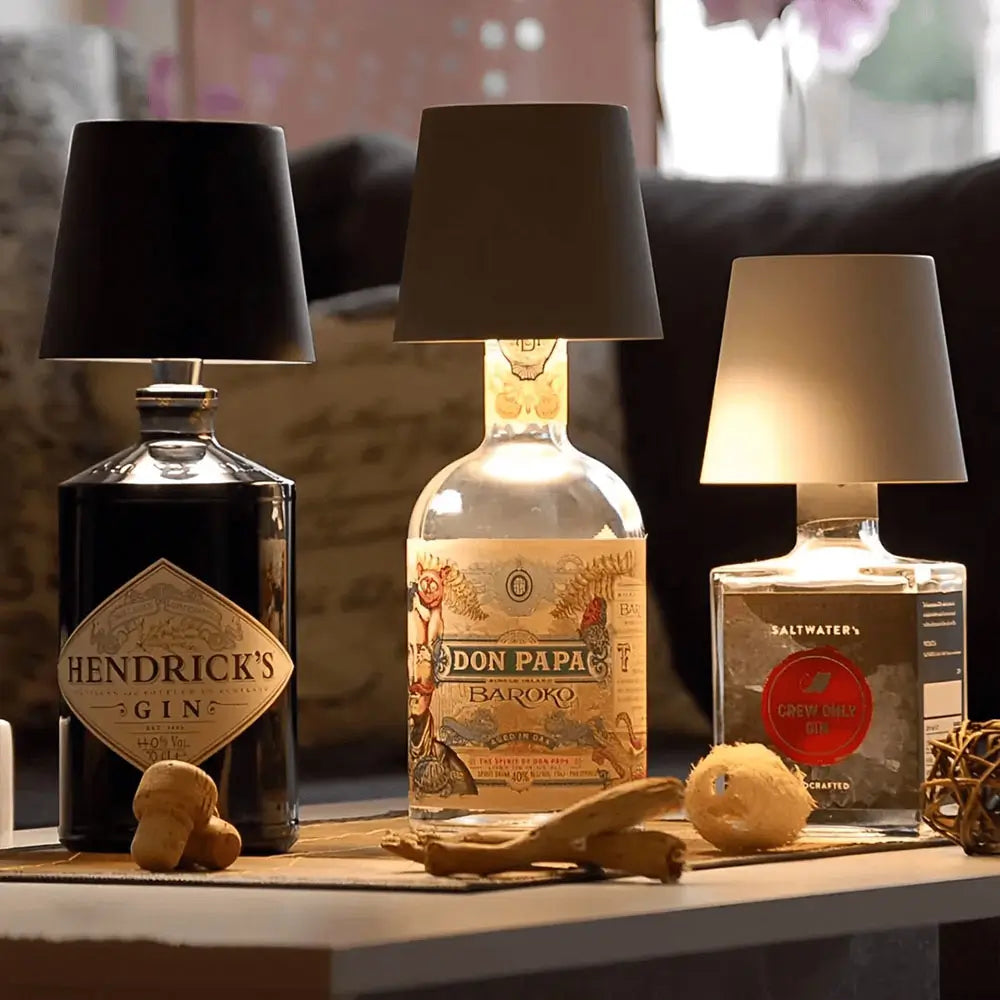 Bottle Lamp Converter Rechargeable LED