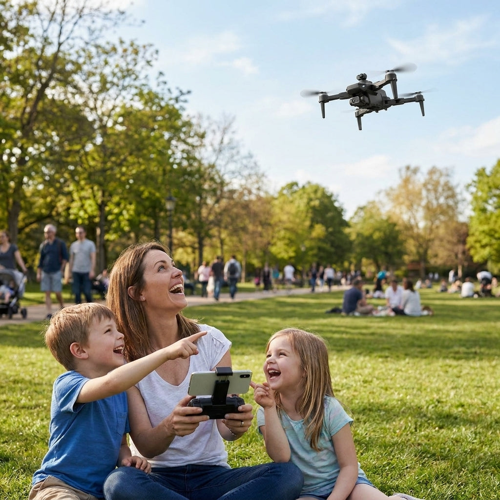 Camera Drone Quadcopter 8K 3-Axis Gimbal Foldable Portable GPS Photography