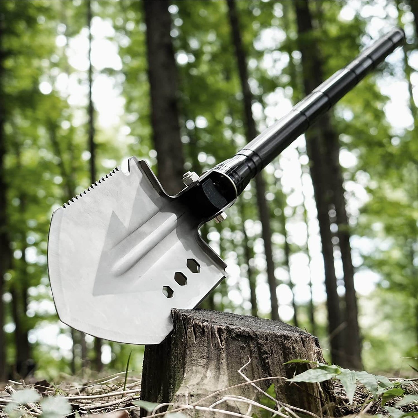 25 in 1 Survival Multi-Tool Shovel Kit