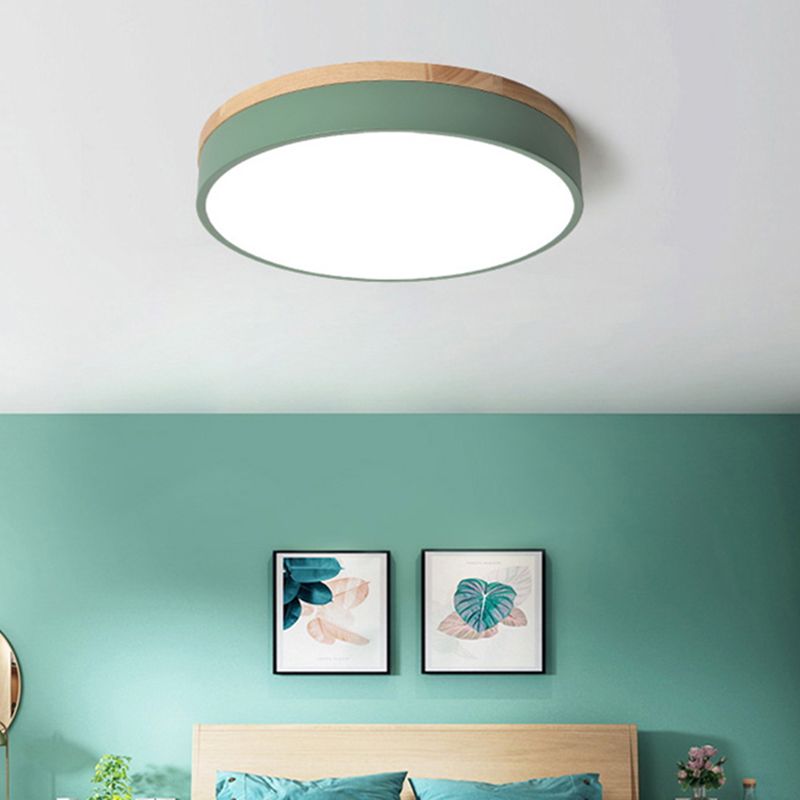 Smart Ceiling Light Round Dimmable Lighting for Modern Rooms