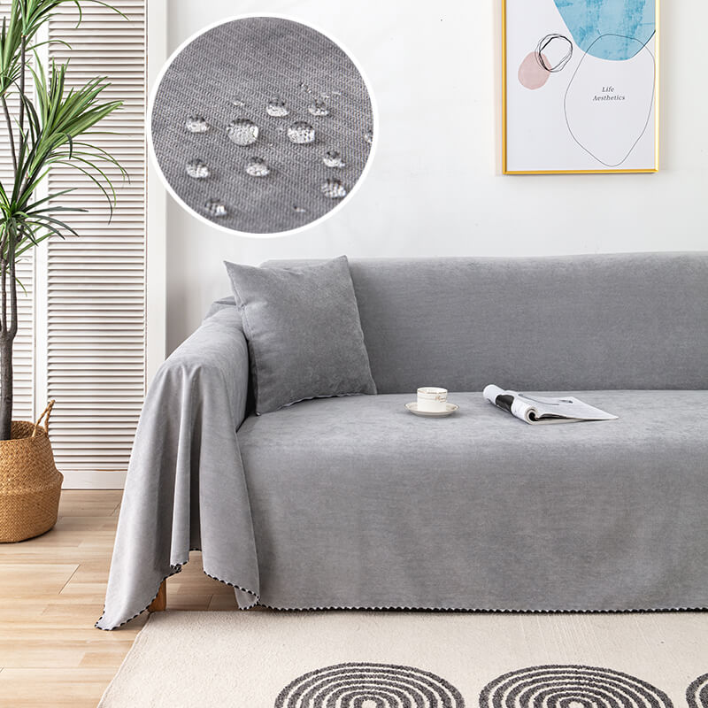 Non-Slip Sofa Cover Washable Protective Couch Throw Cover
