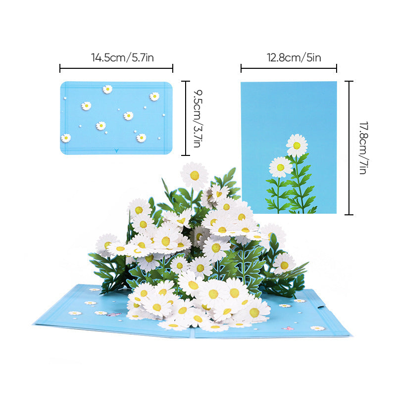 Mother’s Day 3D Flower Card Unique Keepsake for Her