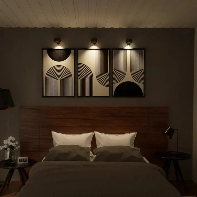 Magnetic Mount Wall Light Dimmable & Portable Illumination
