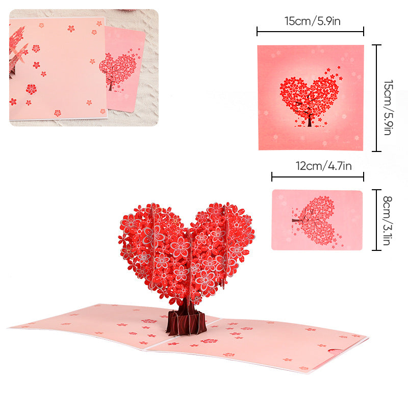 Mother’s Day 3D Flower Card Unique Keepsake for Her