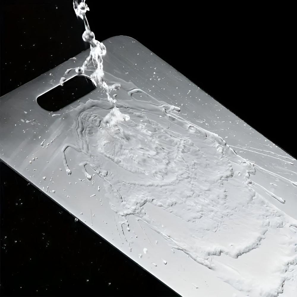 Durable Kitchen Chopping Board Antibacterial Stainless Steel Design