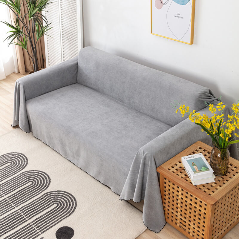 Non-Slip Sofa Cover Washable Protective Couch Throw Cover