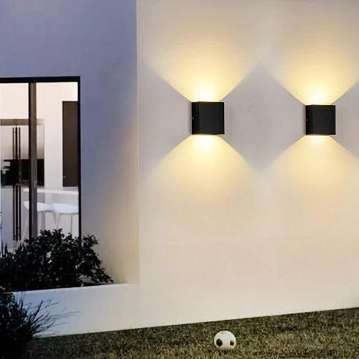Motion Sensor Wall Light Adjustable Outdoor LED Illumination