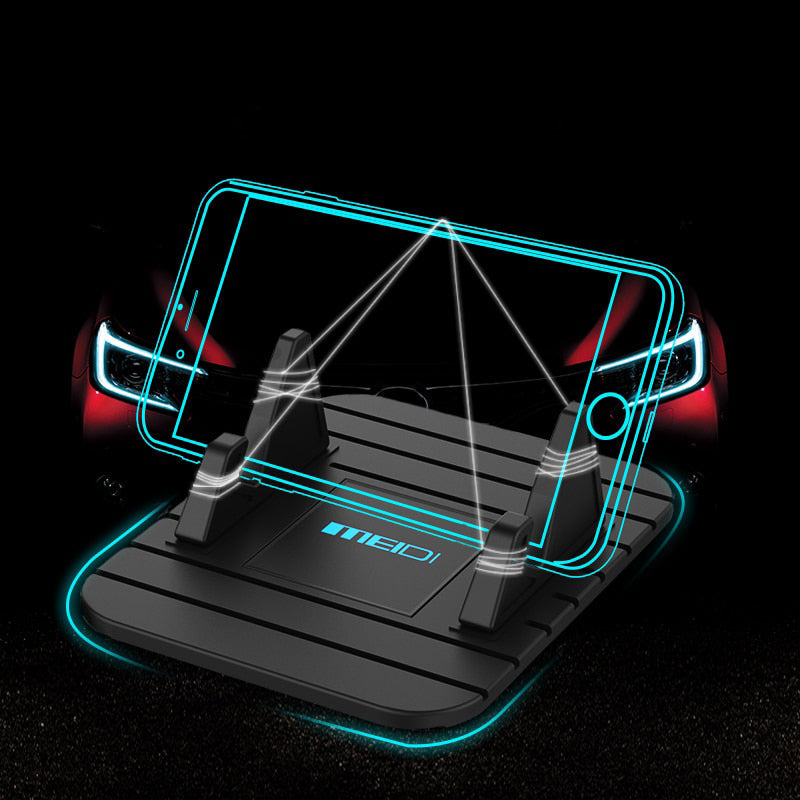 Car Phone Dashboard Holder Compact Anti-Slip Stand