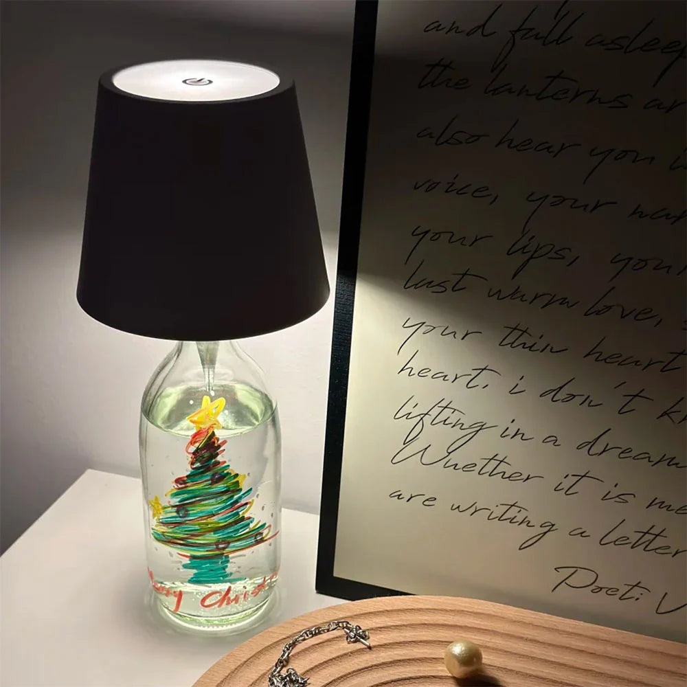 Bottle Lamp Converter Rechargeable LED