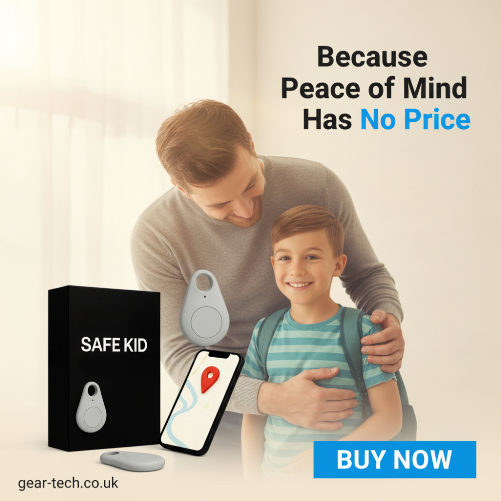 Child Location Tracker Real‑Time GPS & Waterproof Design
