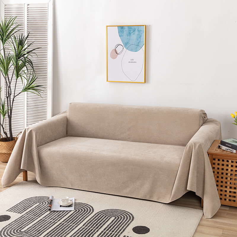 Non-Slip Sofa Cover Washable Protective Couch Throw Cover