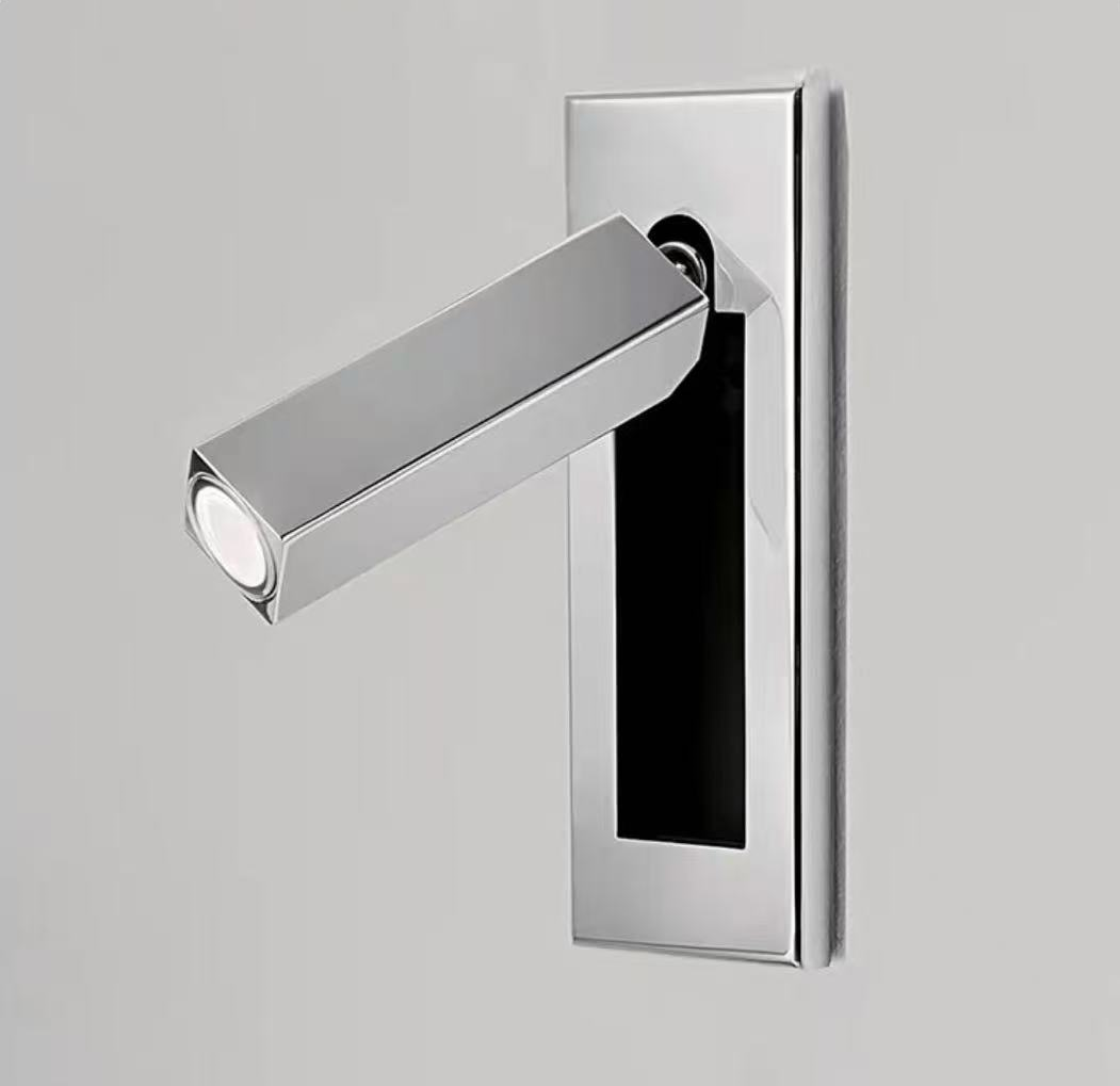 Slim Flush‑Mount Reading Wall Lamp