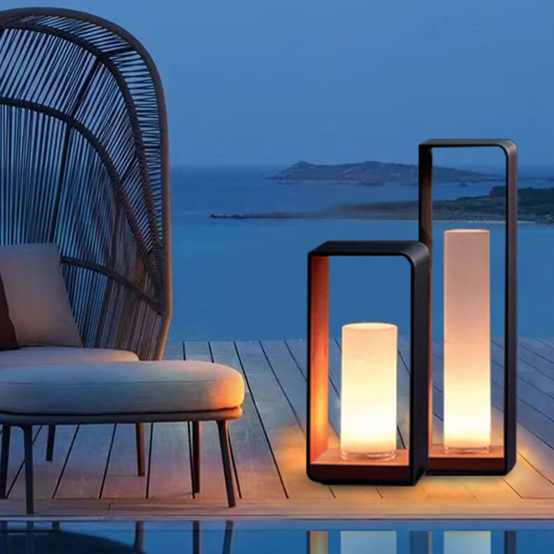 Outdoor LED Square Light Modern Garden & Patio Lighting