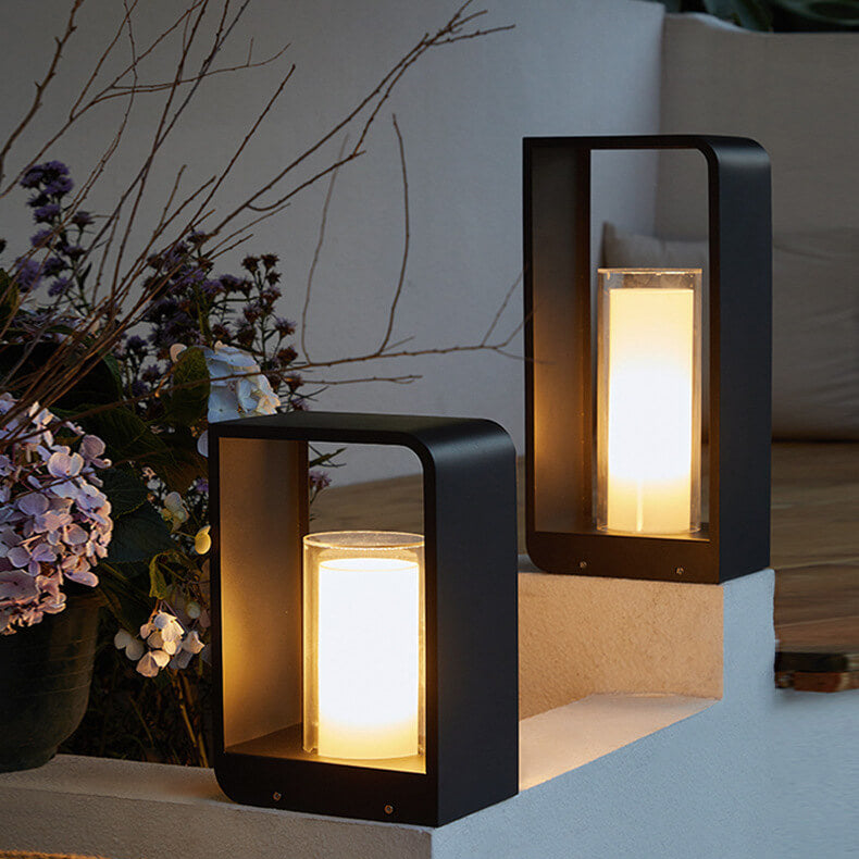 Outdoor LED Square Light Modern Garden & Patio Lighting