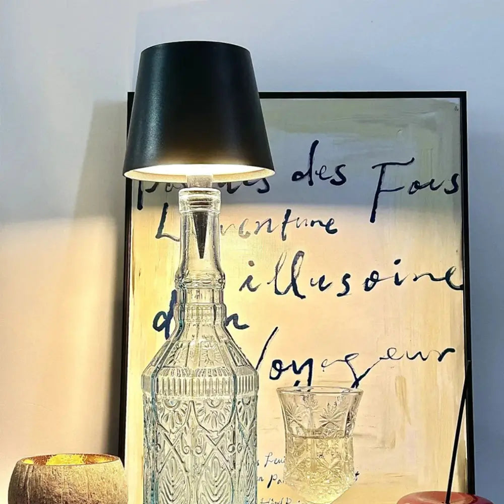 Bottle Lamp Converter Rechargeable LED