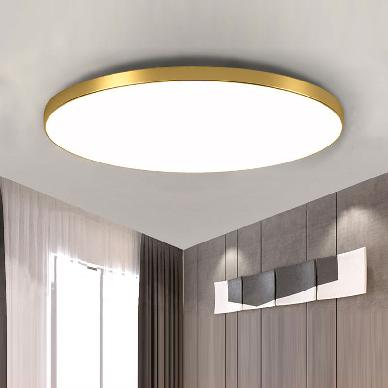 Modern Round LED Ceiling Light Bright Flush Mount Indoor Lighting