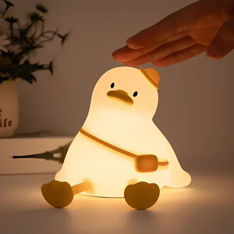 Adorable LED Night Lamp Adjustable Brightness with Sleep Timer