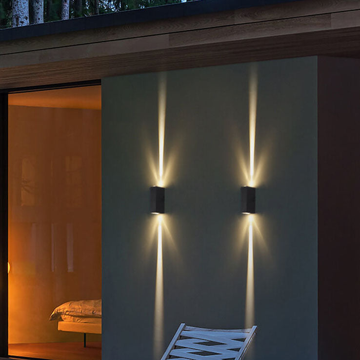 Waterproof LED Outdoor Wall Light Modern Patio and Garden Use